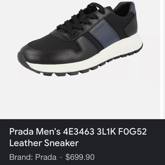 Prada Shoe Men’s 13 - Picture 3 of 4